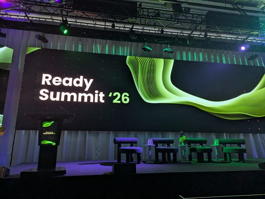 The main stage at Ready Summit '26